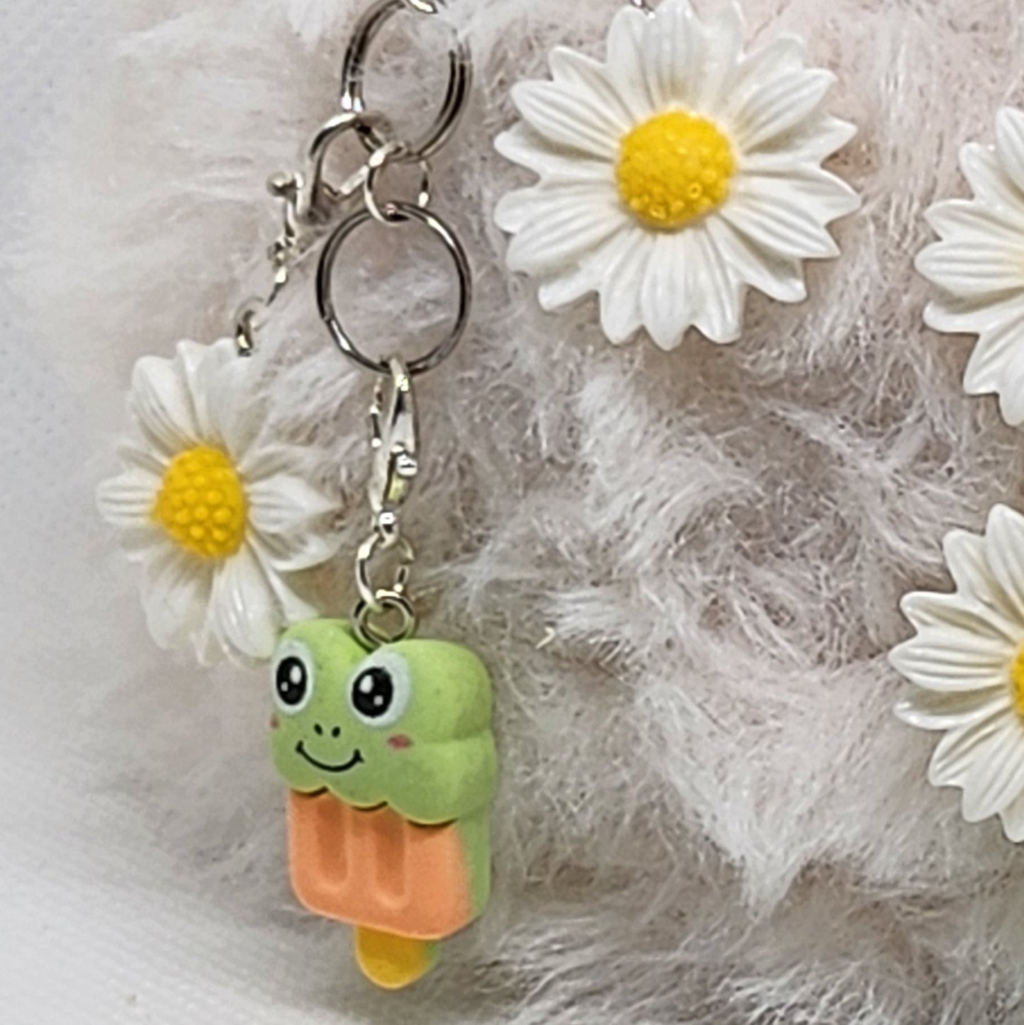 Compte Rang La grenouille aux fleurs avec sa glace
