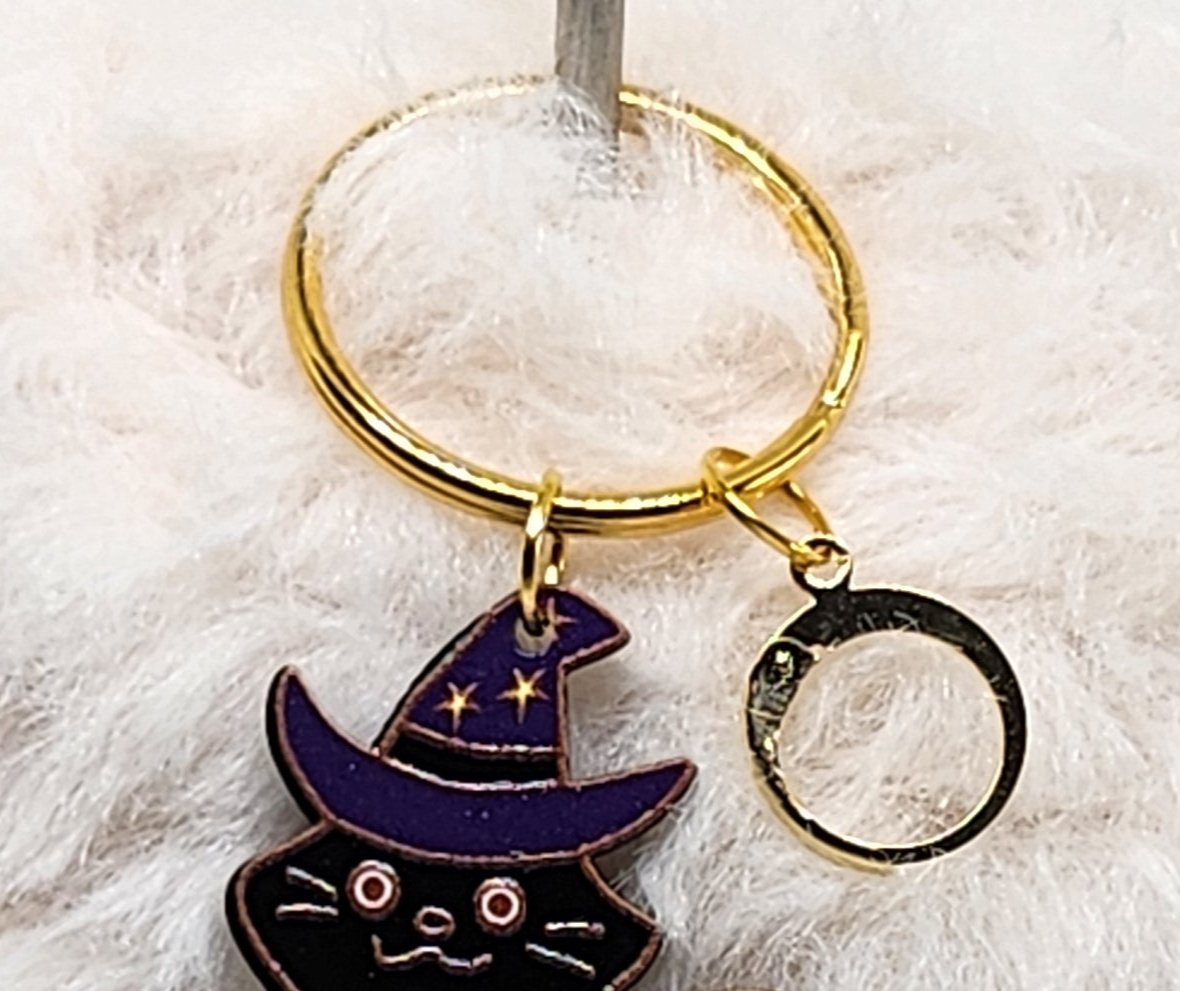 Grand Marque Maille de chat (Halloween)