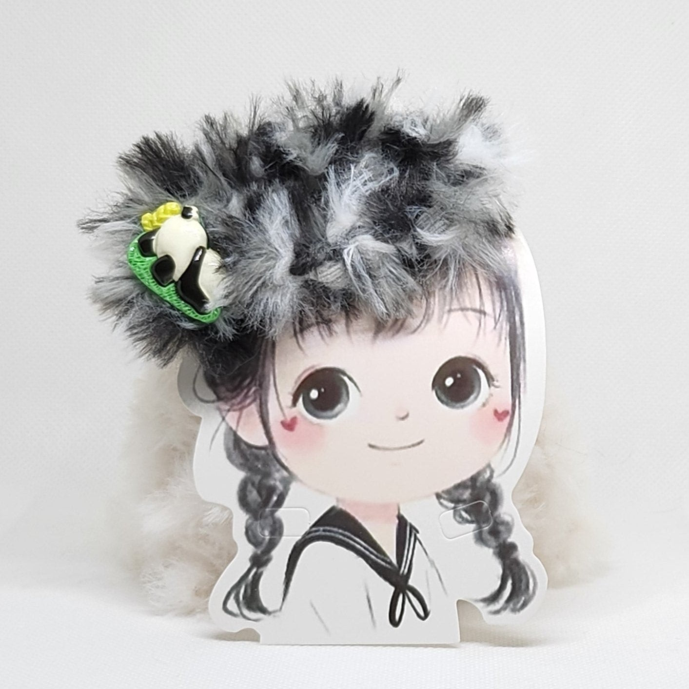 Pince à Cheveux avec décoration (7cm)