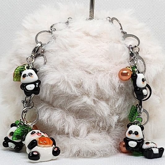 Compte Rang Maman panda et ses petits. (Halloween)