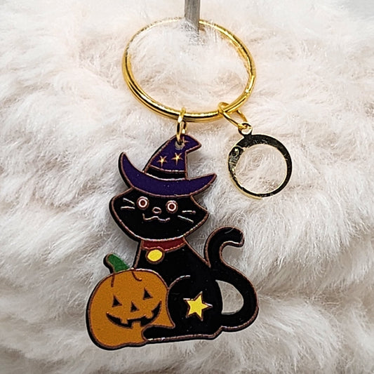 Grand Marque Maille de chat (Halloween)