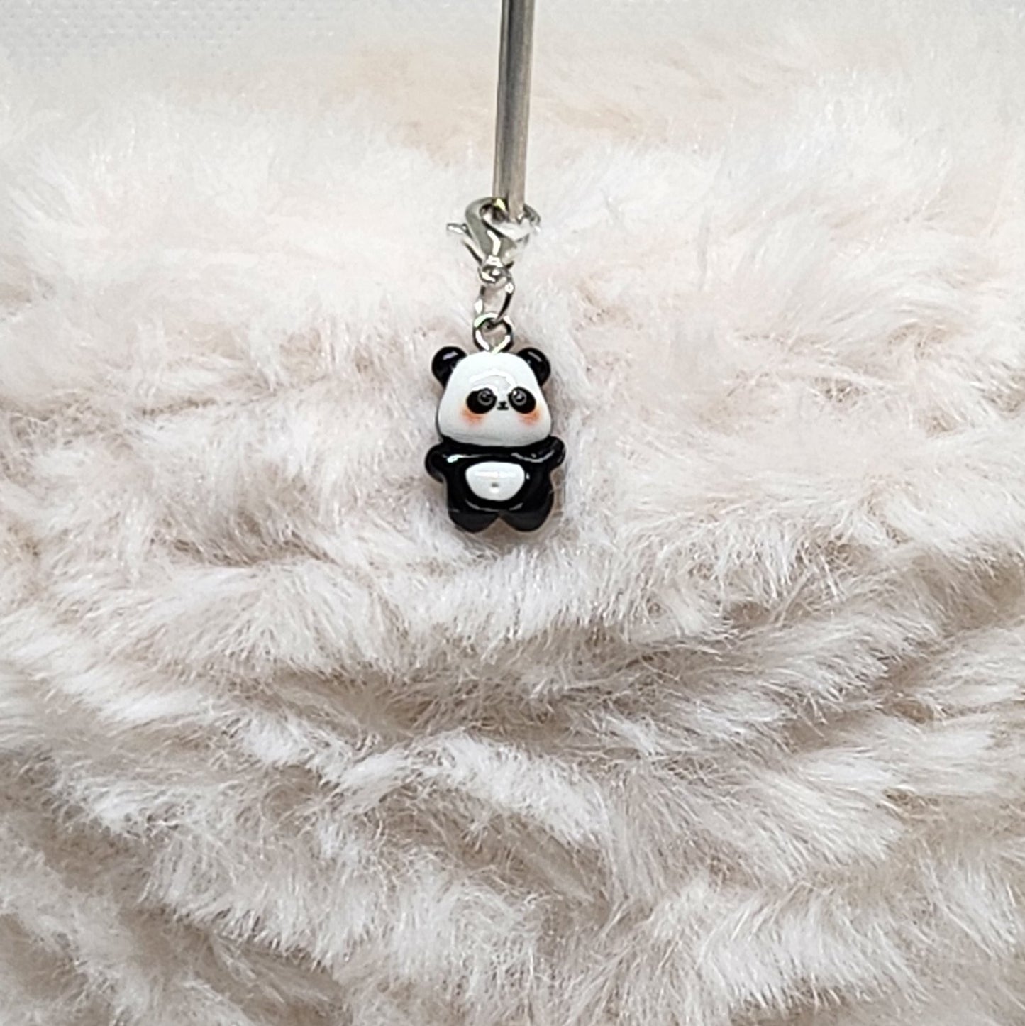 Marque Maille petit panda ( Halloween).